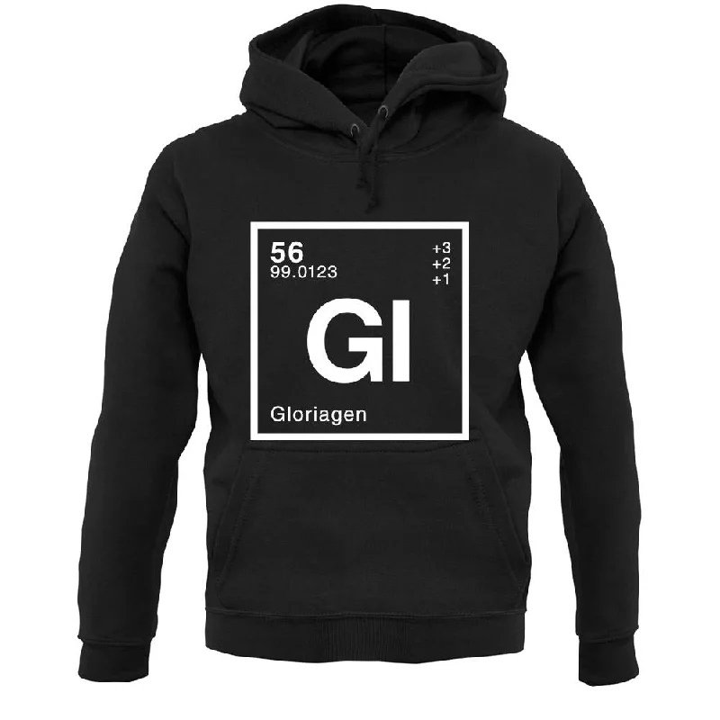Gloria - Periodic Element Unisex Hoodie Hoodie Jacket Zipper Layering