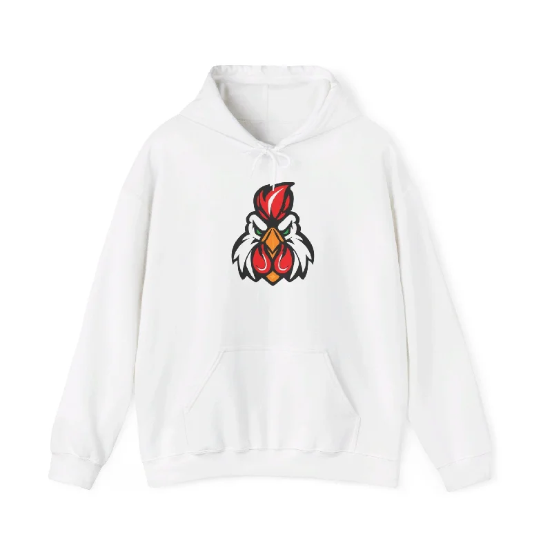 Kickin Chickin Heavy Blend Hooded Big Bo Sweatshirt Hoodie with Metallic Shiny Futuristic Kickin Chickin Heavy Blend Hooded Big Bo Sweatshirt Hoodie with Metallic Shiny Futuristic