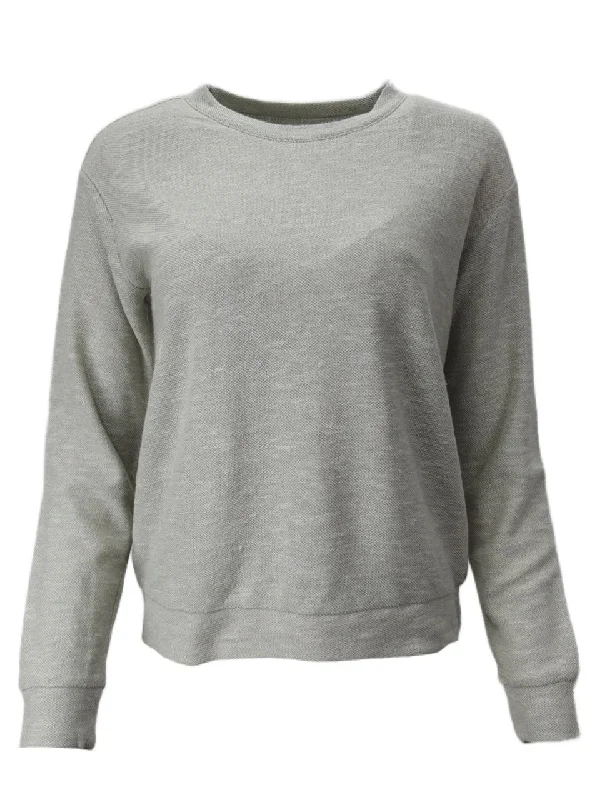 LOU & GREY Women's Green Weathered Willow Cotton Sweatshirt #537342 X-Small NWT Hoodie with Belted Waist Structured Tailored LOU & GREY Women's Green Weathered Willow Cotton Sweatshirt #537342 X-Small NWT Hoodie with Belted Waist Structured Tailored