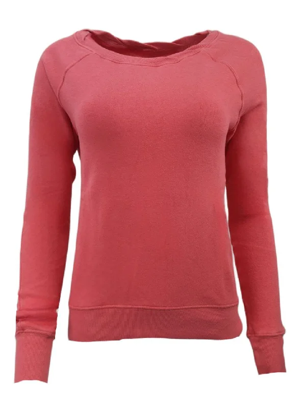 PAM & GELA Women's Pink Happy Annie Hi Lo Sweatshirt #B00F Petite X-Small NWT Hoodie with Stripes Bold Sporty PAM & GELA Women's Pink Happy Annie Hi Lo Sweatshirt #B00F Petite X-Small NWT Hoodie with Stripes Bold Sporty