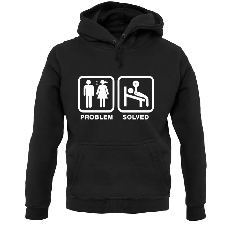 Problem Solved Gym Unisex Hoodie Hoodie with Lining Warm Insulated