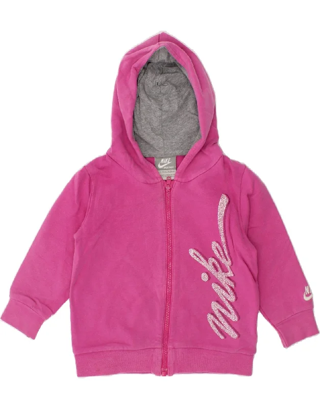 PUMA Baby Girls Graphic Zip Hoodie Sweater 12-18 Months Pink Cotton Graphic Hoodie Design Print PUMA Baby Girls Graphic Zip Hoodie Sweater 12-18 Months Pink Cotton Graphic Hoodie Design Print