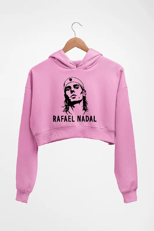 Rafael Nadal (RAFA) Crop HOODIE FOR WOMEN Hoodie with Cropped Fit Short Trendy
