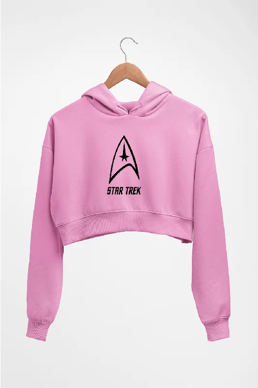 star trek Crop HOODIE FOR WOMEN Hoodie Sweatshirt Pullover