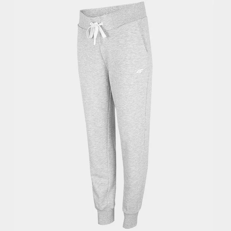 4F Womens Trousers - Gray Trousers stylish modern