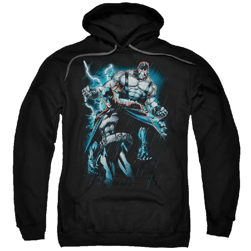 Batman Evil Rising - Pullover Hoodie Shirred Sleeve Feminine