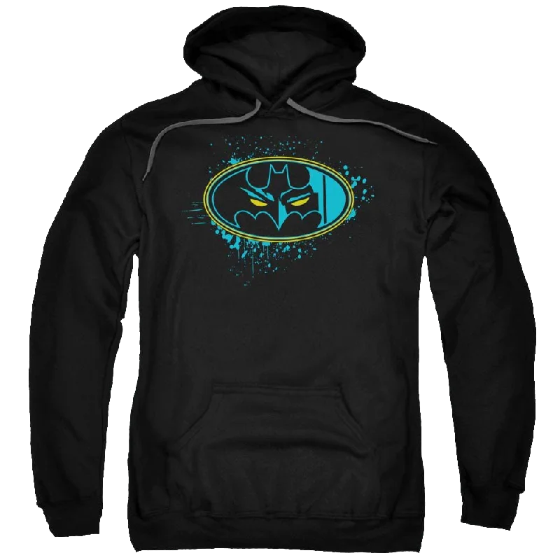 Batman Eyes In The Darkness - Pullover Hoodie Short Sleeve Top
