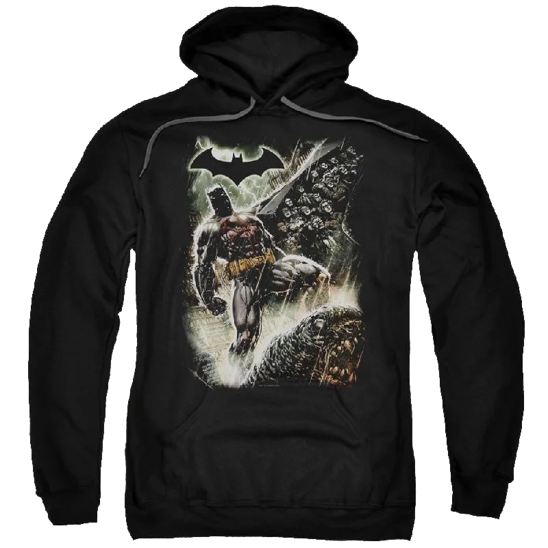 Batman Family - Pullover Hoodie Short Puff Sleeve