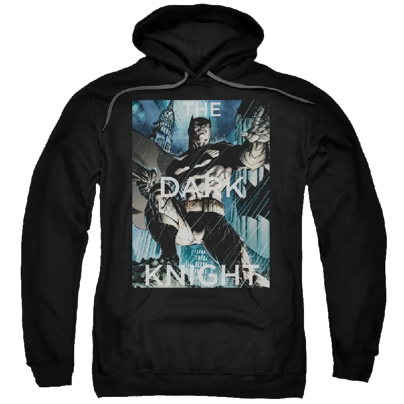 Batman Fighting The Storm - Pullover Hoodie Sarouel Sleeve Pullover