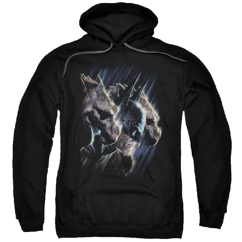 Batman Gargoyles - Pullover Hoodie Over Sleeve Pullover