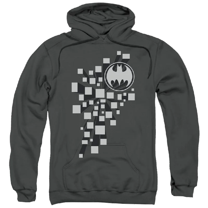 Batman Gotham 3d - Pullover Hoodie Gathered Sleeve Pullover