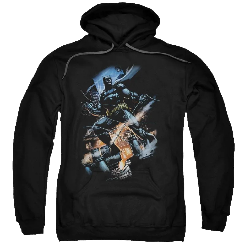 Batman Gotham Knight - Pullover Hoodie Elbow Length Sleeve