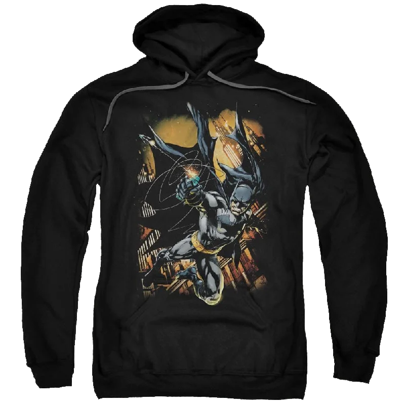 Batman Grapple Fire - Pullover Hoodie Blouson Sleeve Pullover