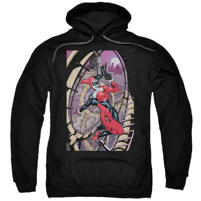 Batman Harley First - Pullover Hoodie Angora Wool Cozy