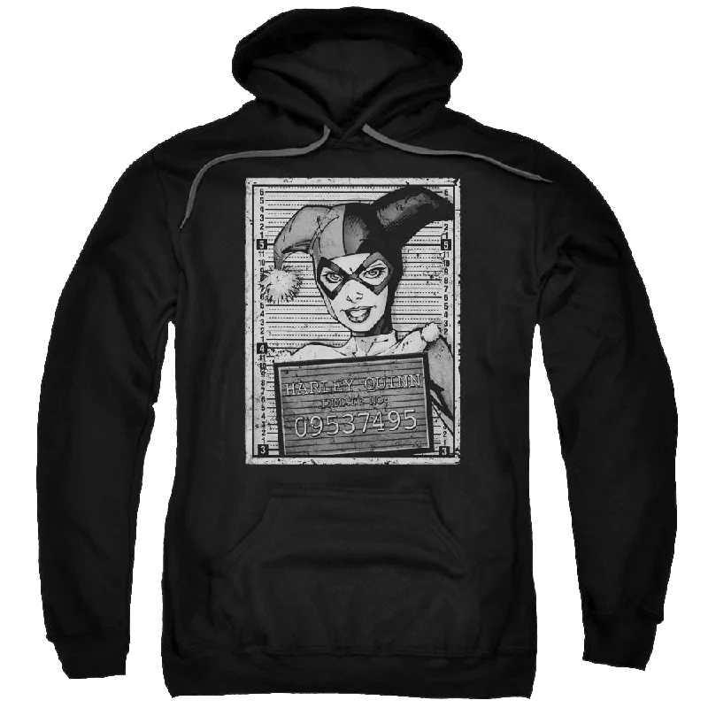 Batman Harley Inmate - Pullover Hoodie Thick Cable Knit
