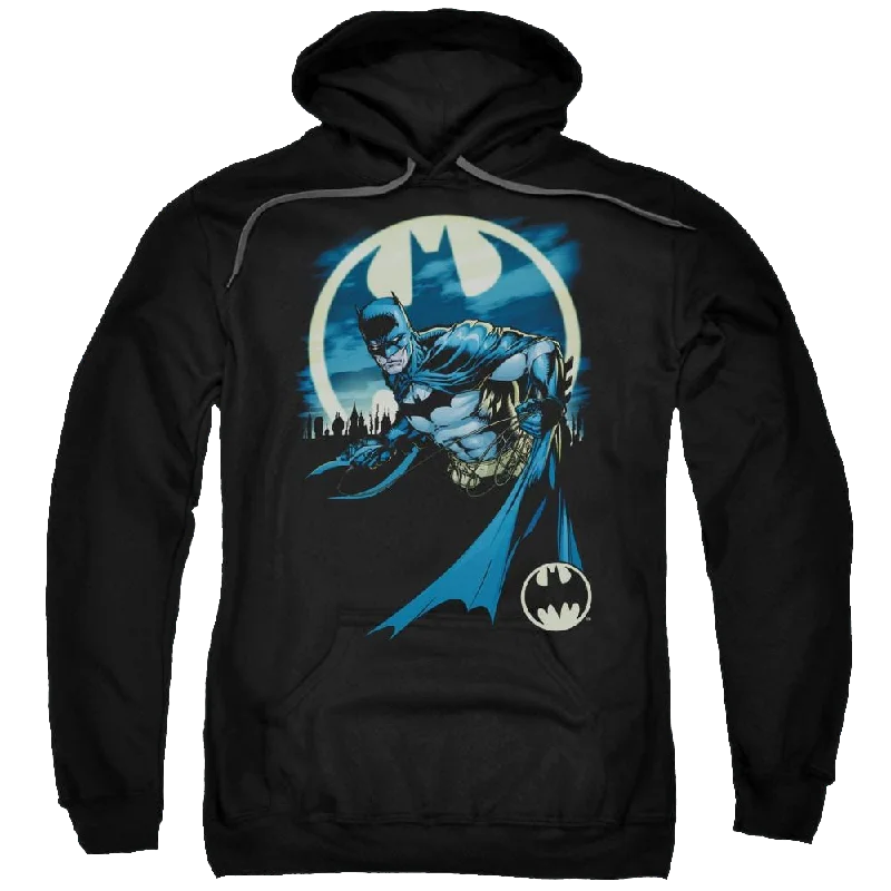 Batman Heed The Call - Pullover Hoodie Textured Knit Design