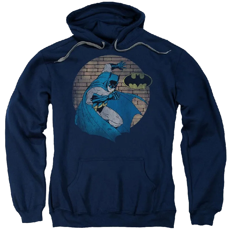 Batman In The Spotlight - Pullover Hoodie Fine Merino Wool