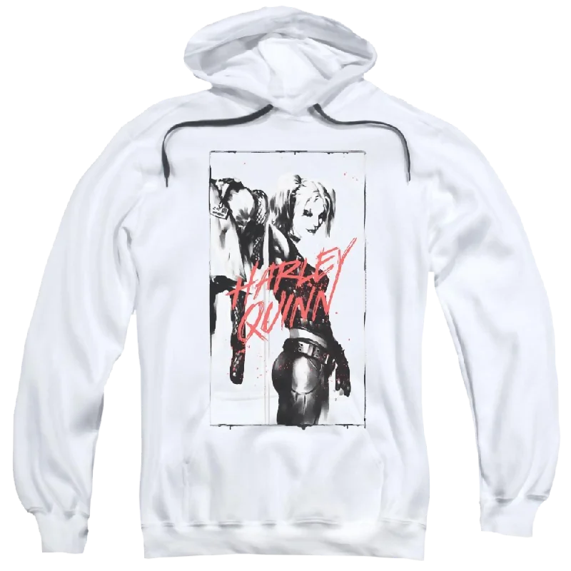 Batman Inked Quinn - Pullover Hoodie Crew Neck Wool