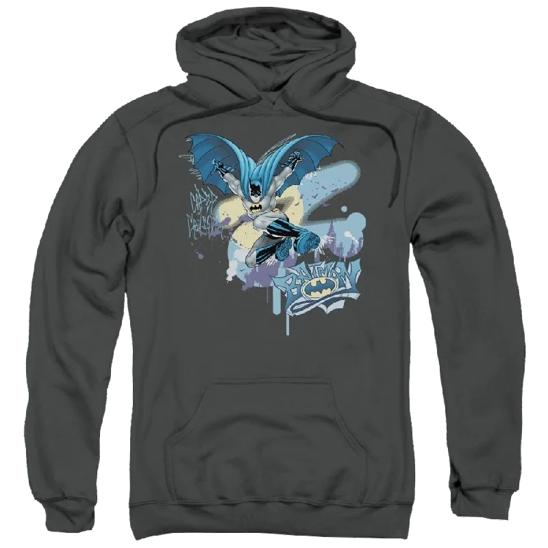 Batman Into The Night - Pullover Hoodie Oversized Cozy Pullover