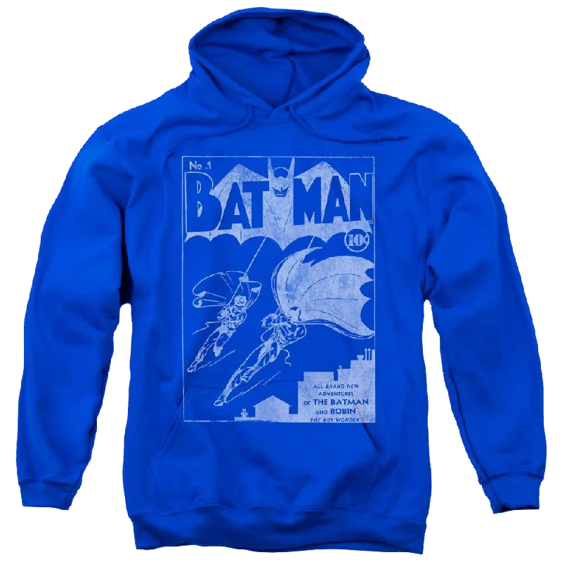 Batman Issue 1 Cover - Pullover Hoodie Cable Knit Chunky