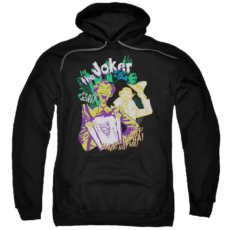 Batman It's All A Joke - Pullover Hoodie Soft Wool Sweater