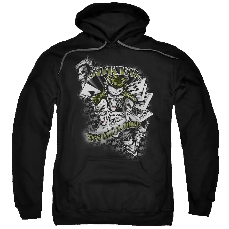 Batman Its All A Joke - Pullover Hoodie Chunky Knit Pullover