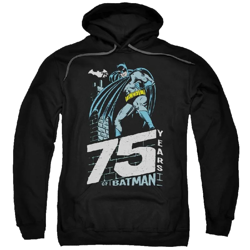 Batman Rooftop - Pullover Hoodie Bolero Style Sweater