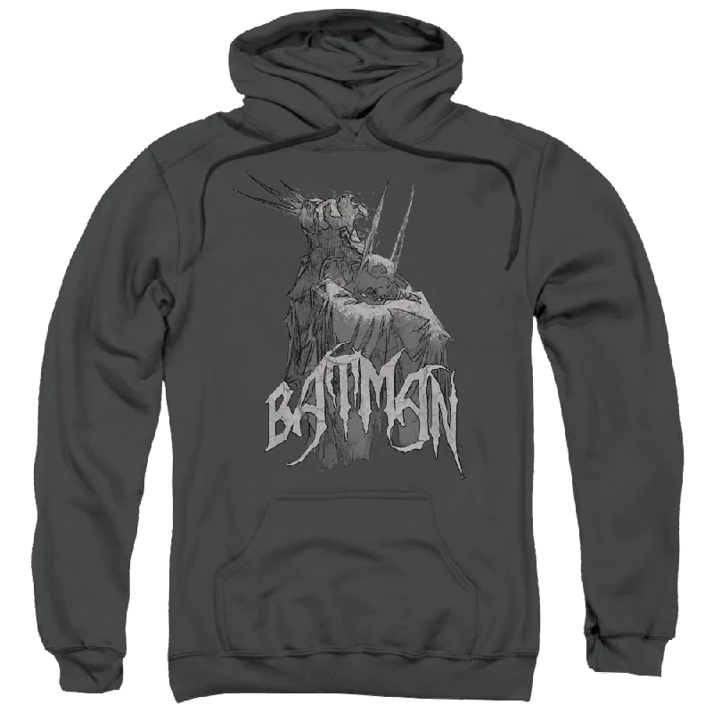 Batman Scary Right Hand - Pullover Hoodie Batwing Sleeve Top