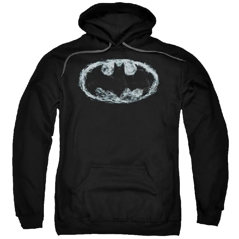 Batman Smoke Signal - Pullover Hoodie Alpaca Blend Soft