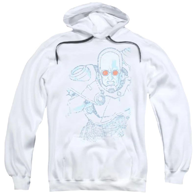 Batman Snowblind Freeze - Pullover Hoodie Thick Cable Knit