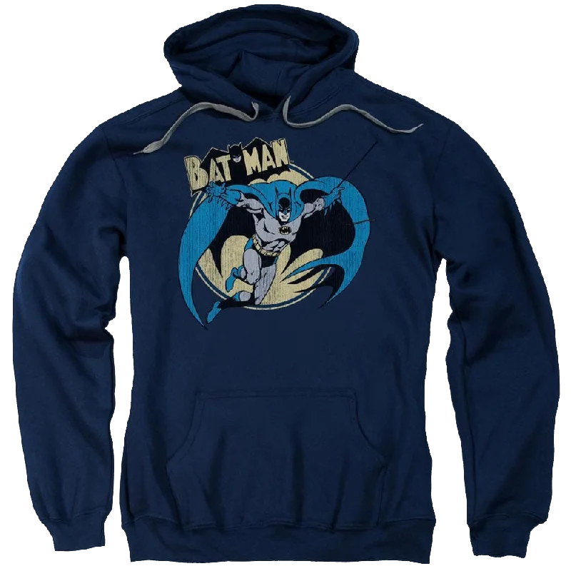 Batman Through The Night - Pullover Hoodie Turtleneck Warm Pullover