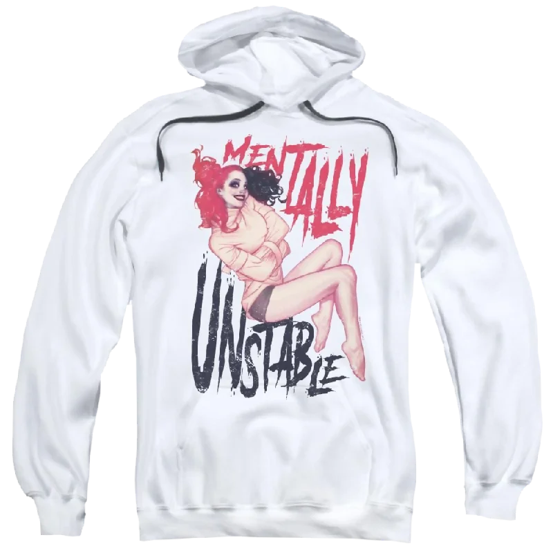 Batman Unstable - Pullover Hoodie Ruffle Neck Pullover
