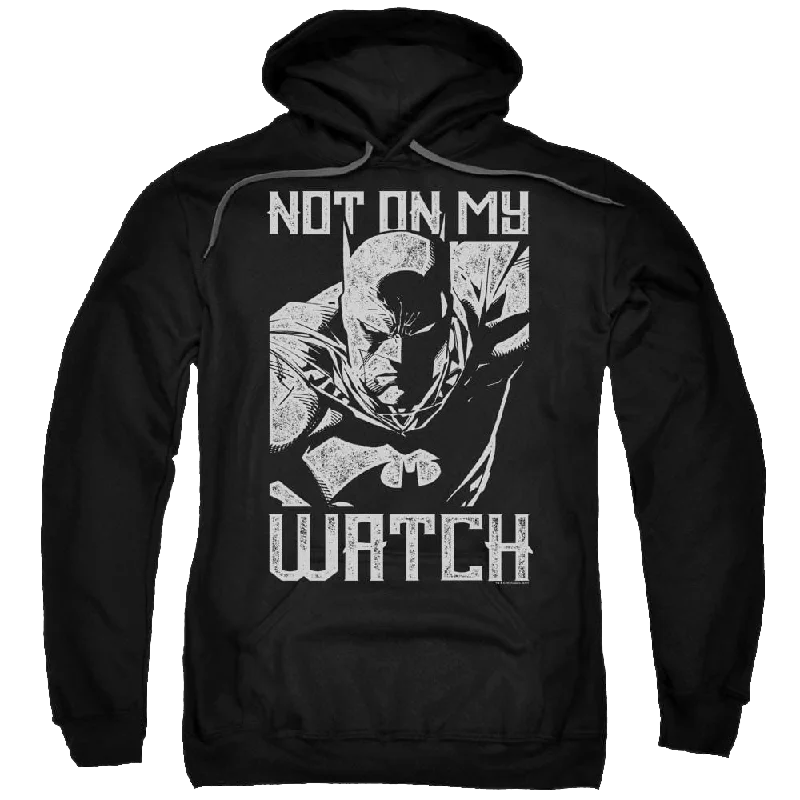 Batman Watch - Pullover Hoodie Lapel Neck Sweater