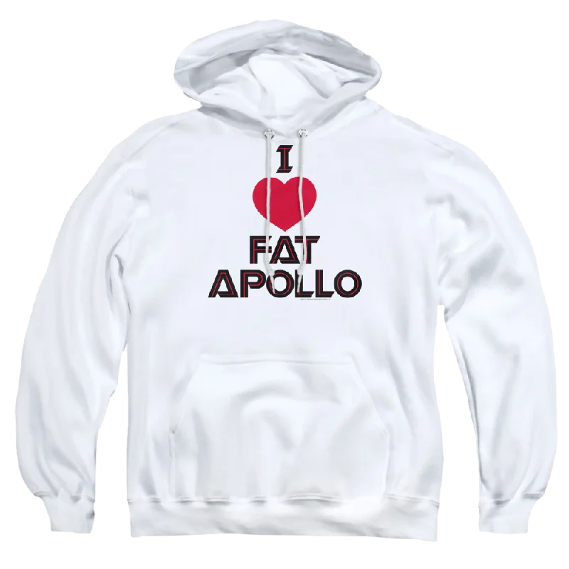 Battlestar Galactica I Heart Fat Apollo - Pullover Hoodie Saggy Sleeve Comfort