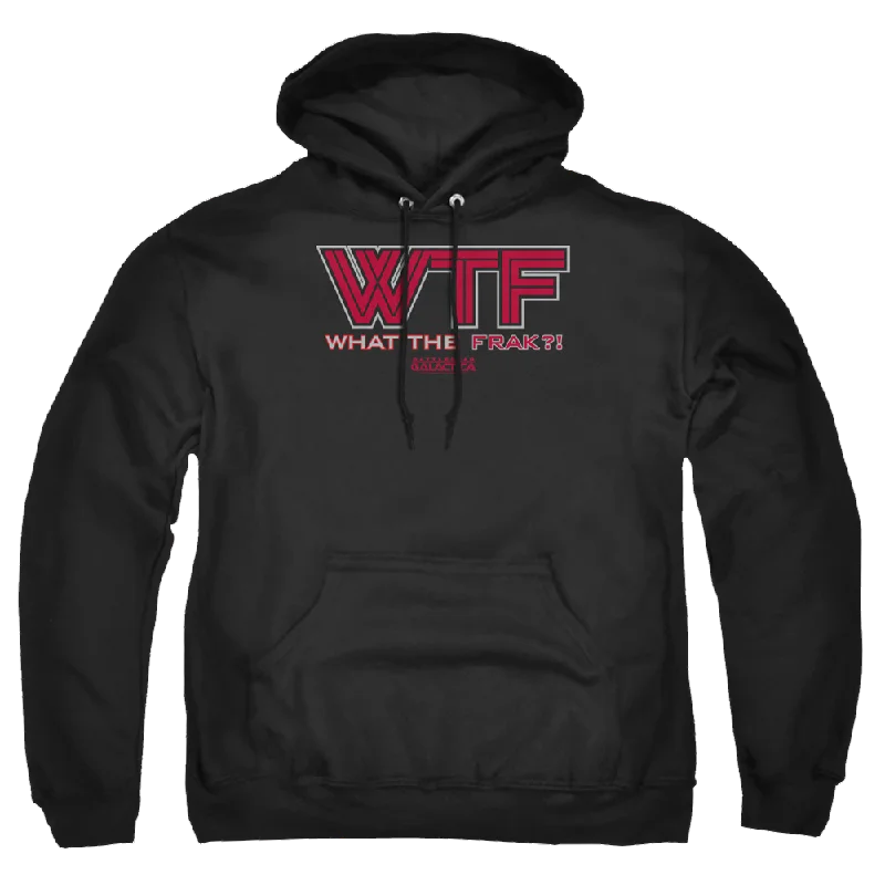 Battlestar Galactica Wtf - Pullover Hoodie Batwing Sleeve Top