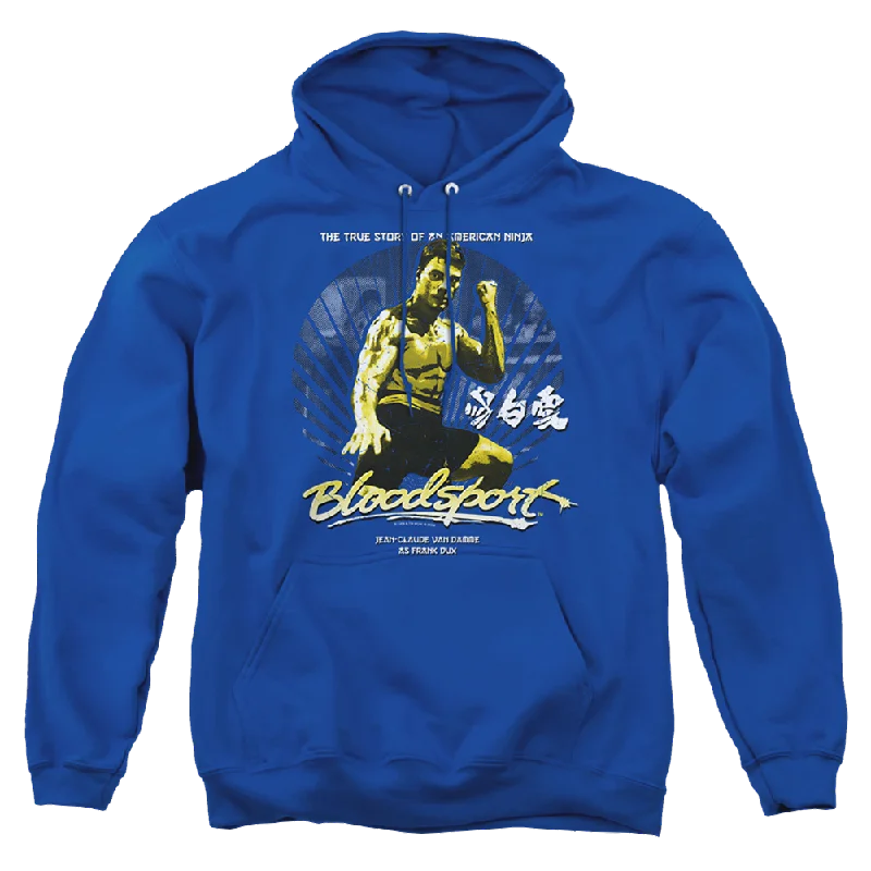 Bloodsport American Ninja - Pullover Hoodie Thin Wool Pullover