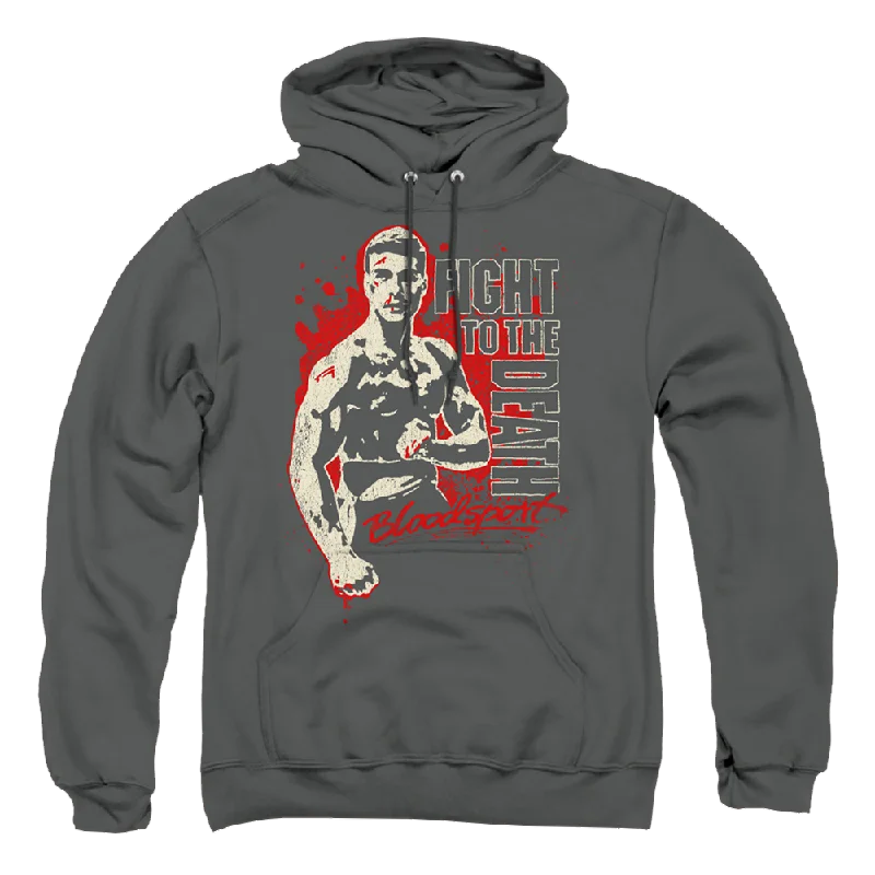 Bloodsport To The Death - Pullover Hoodie Short Sleeve Top