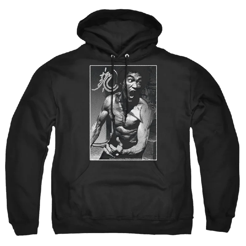 Bruce Lee Focused Rage - Pullover Hoodie Soft Wool Sweater