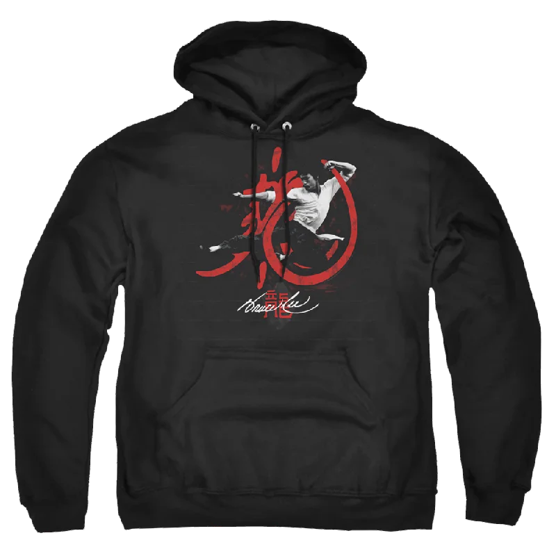 Bruce Lee High Flying - Pullover Hoodie Surplice Neck Pullover