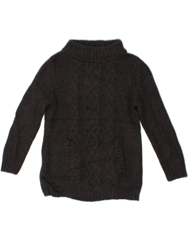 J. CREW Womens Roll Neck Jumper Sweater UK 10 Small Grey Viscose Sweater Knitwear Pullover J. CREW Womens Roll Neck Jumper Sweater UK 10 Small Grey Viscose Sweater Knitwear Pullover