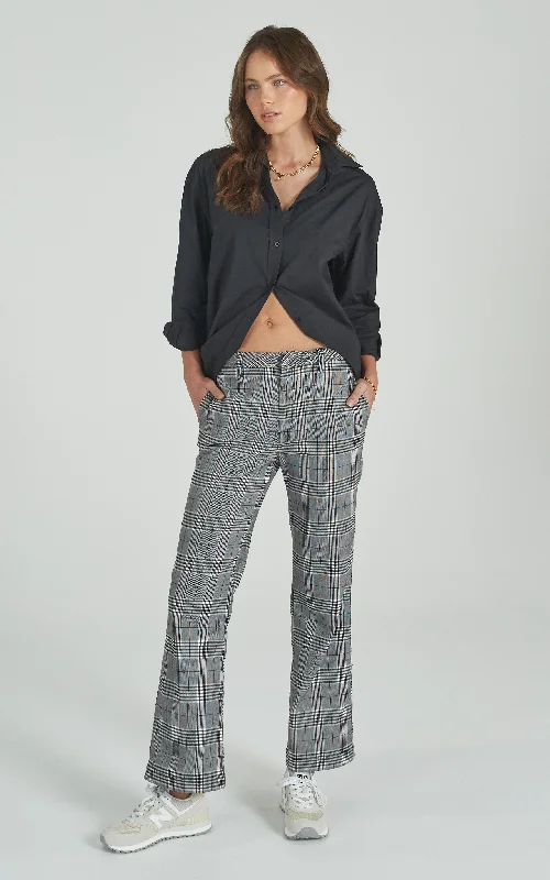 Kick Flare Ruby Check Trousers Trousers Favorite Customer