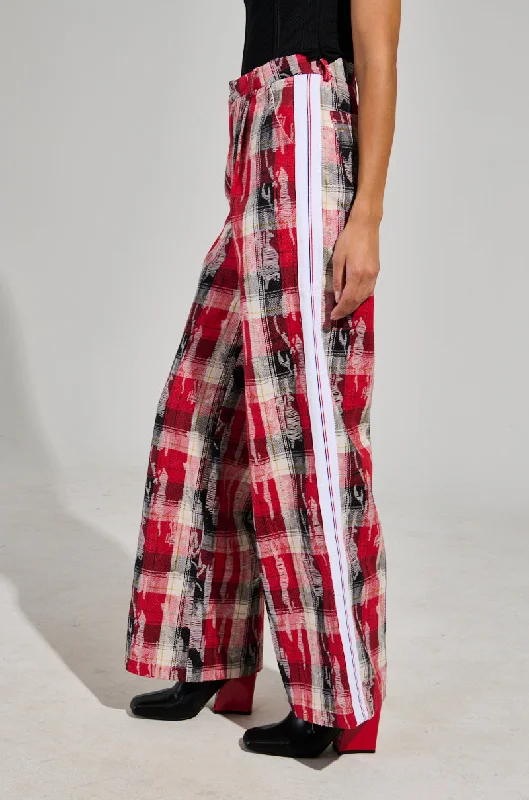 CRAZY LIKE ME PLAID TROUSER Trousers Occasion Special