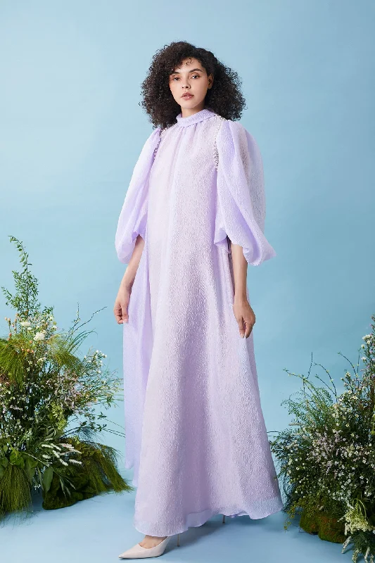 Flowy dress with crystal embellishments