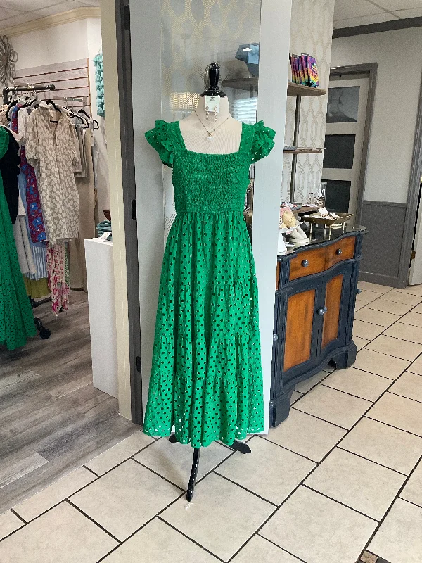 Long Lightweight Green Dress