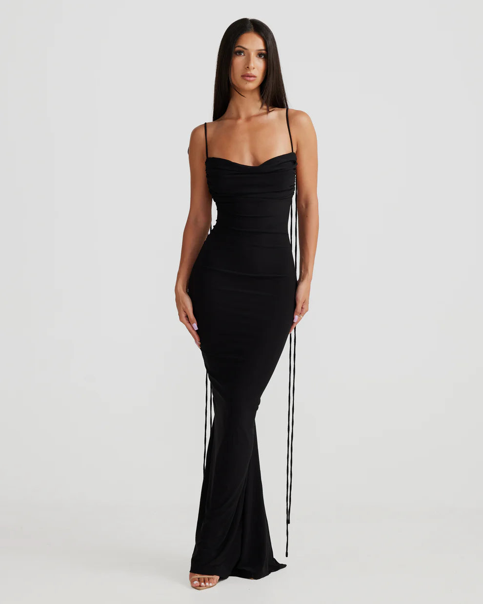 MELANI JIANI GOWN BLACK