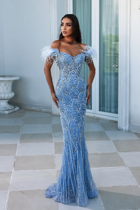 **Portia and Scarlett: The Ethereal Gown for Unforgettable Evenings**