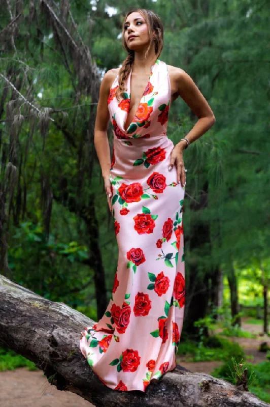 Presley Satin Gown
