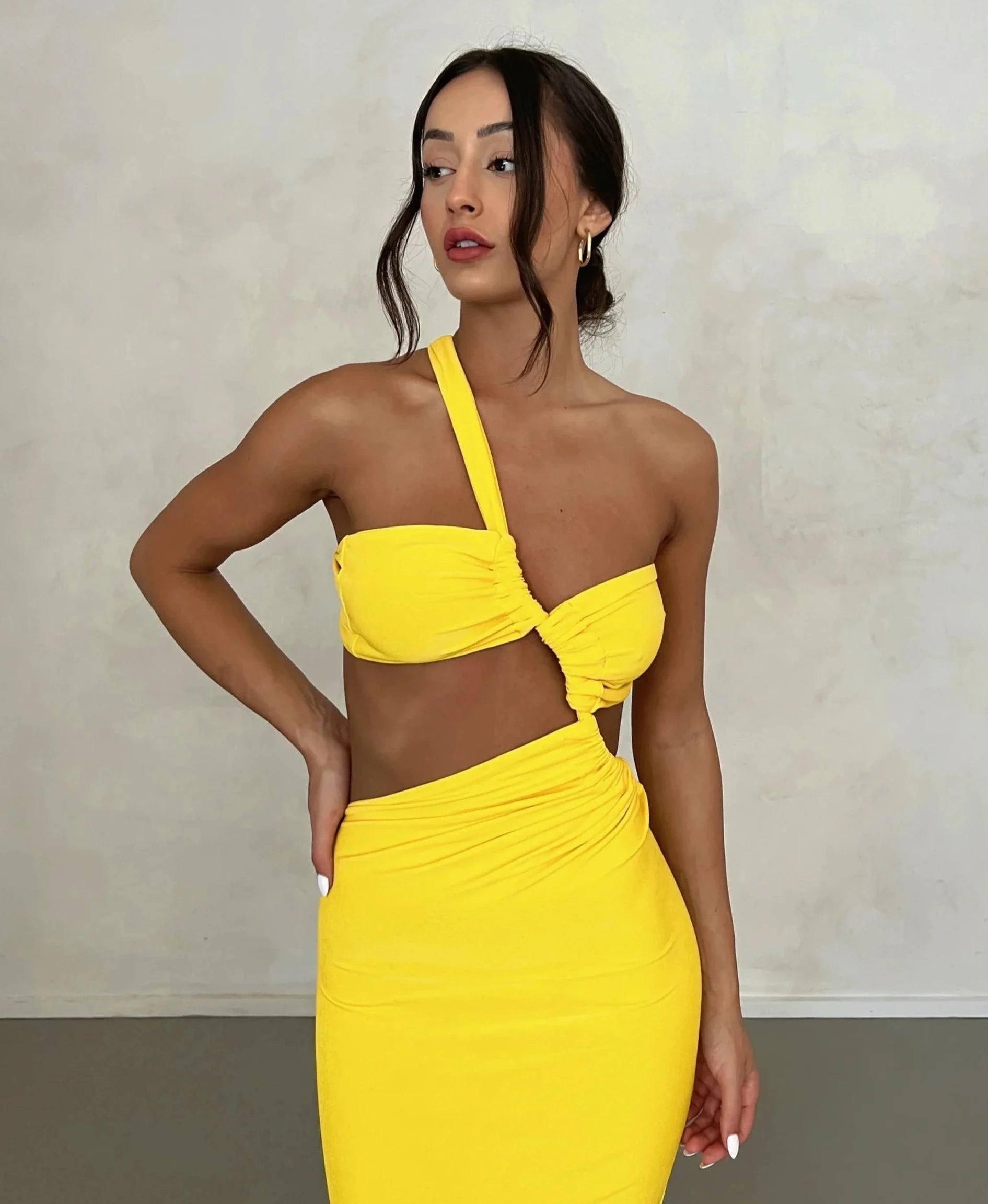 SARI DRESS YELLOW