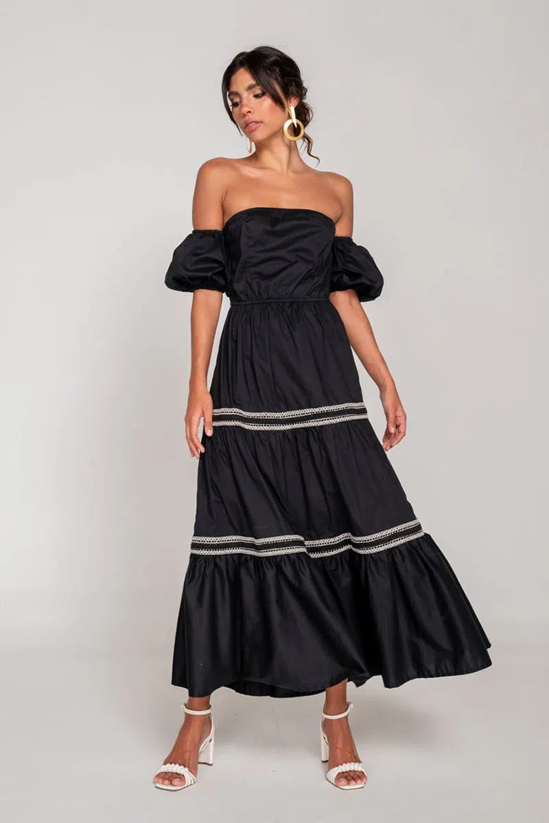 Spirito Black Dress